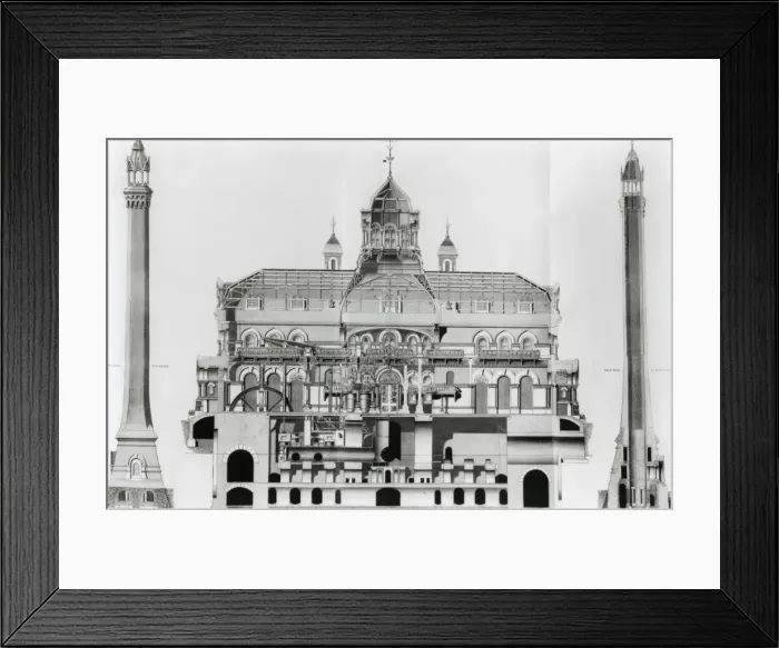 Framed Print : Engine House, Abbey Mills pumping station Framed Print : Engine House, Abbey Mills pumping station