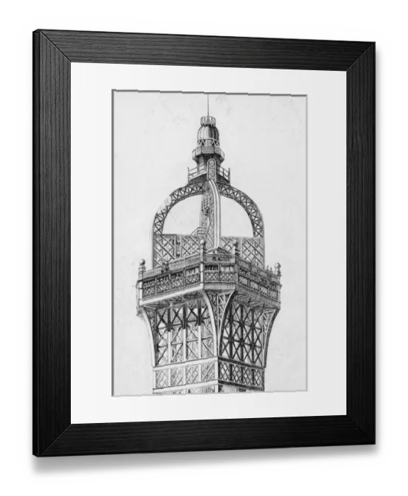 Framed Print : Eiffel Tower Framed Print : Eiffel Tower