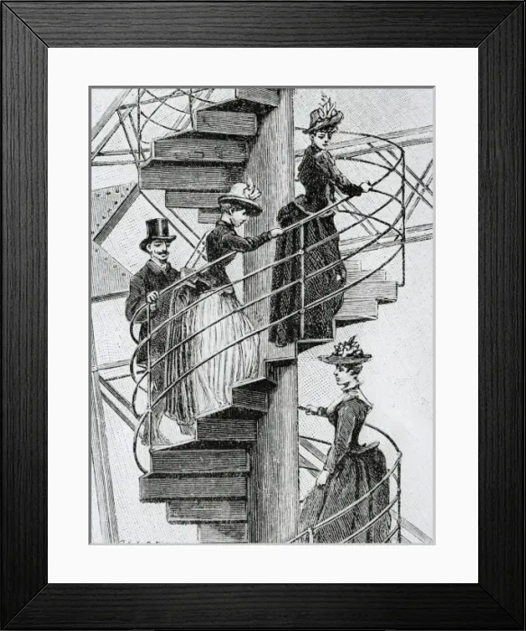 Framed Print : Eiffel Tower Framed Print : Eiffel Tower