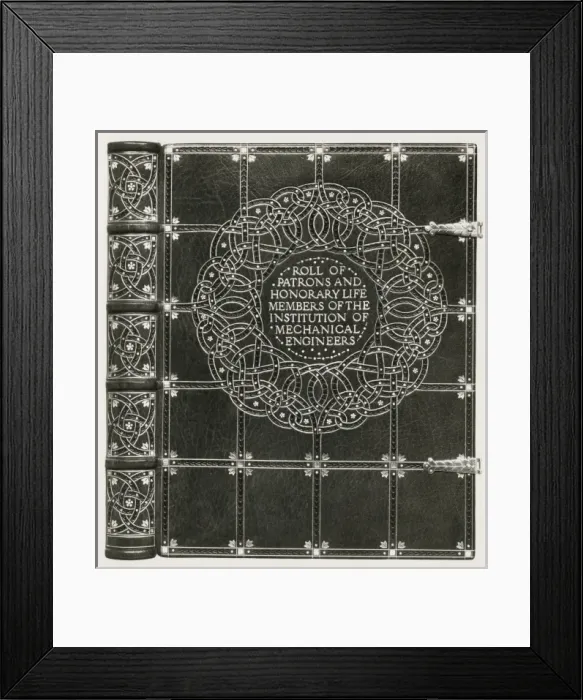 Framed Print : Roll of Patrons and Honorary Life Members of the IMechE Framed Print : Roll of Patrons and Honorary Life Members of the IMechE