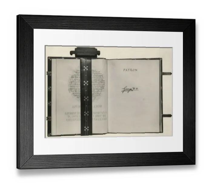Framed Print : Roll of Patrons and Honorary Life Members of the IMechE Framed Print : Roll of Patrons and Honorary Life Members of the IMechE
