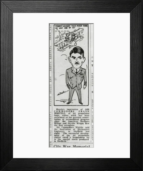 Framed Print : ?Modest Wilbur! ?, press cutting Framed Print : ?Modest Wilbur! ?, press cutting