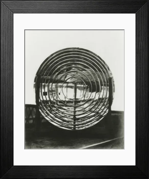 Framed Print : Disc of flint glass for a lighthouse Framed Print : Disc of flint glass for a lighthouse