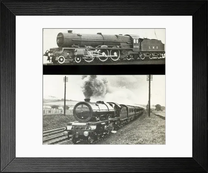 Framed Print : Unnamed loco, LMS Framed Print : Unnamed loco, LMS
