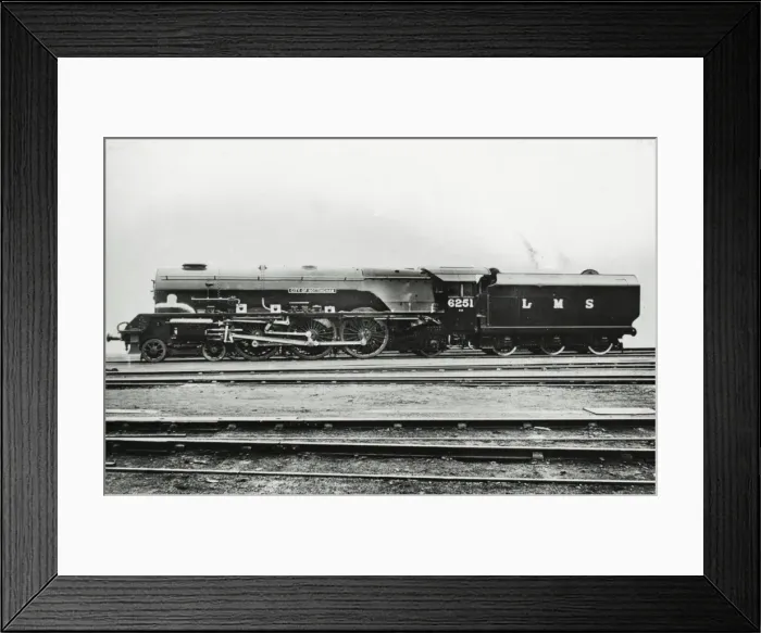 Framed Print : Unnamed locomotive 6251 (LMS) Framed Print : Unnamed locomotive 6251 (LMS)
