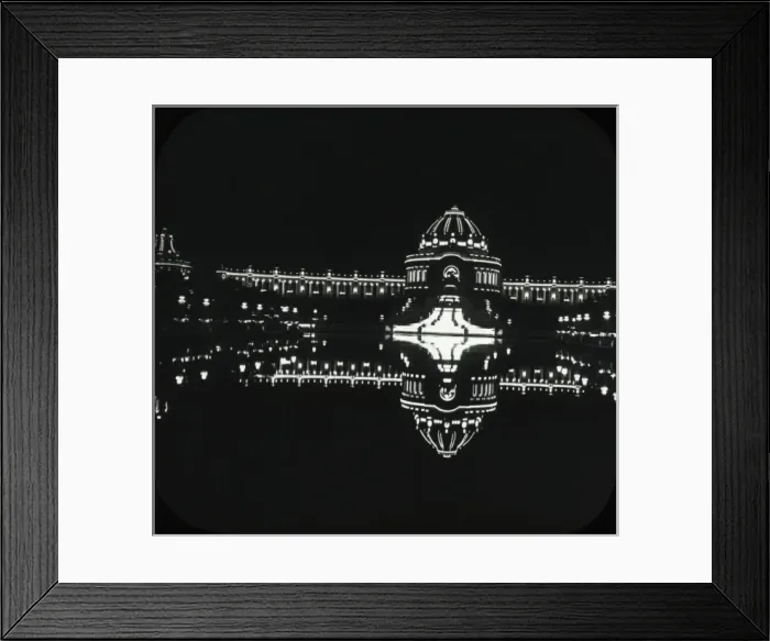 Framed Print : Festive Hall, St. Louis