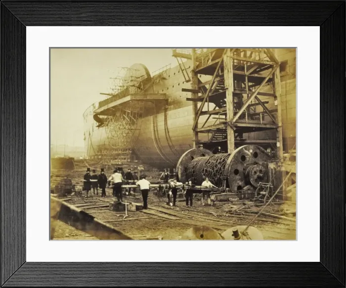 Framed Print : ?Great Eastern? (Howlett) Framed Print : ?Great Eastern? (Howlett)