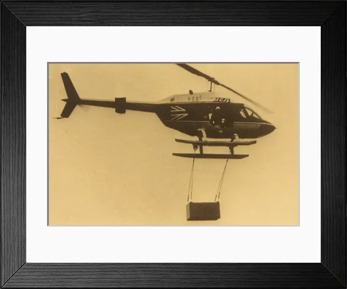 Framed Print : Various helicopters lifting load Framed Print : Various helicopters lifting load