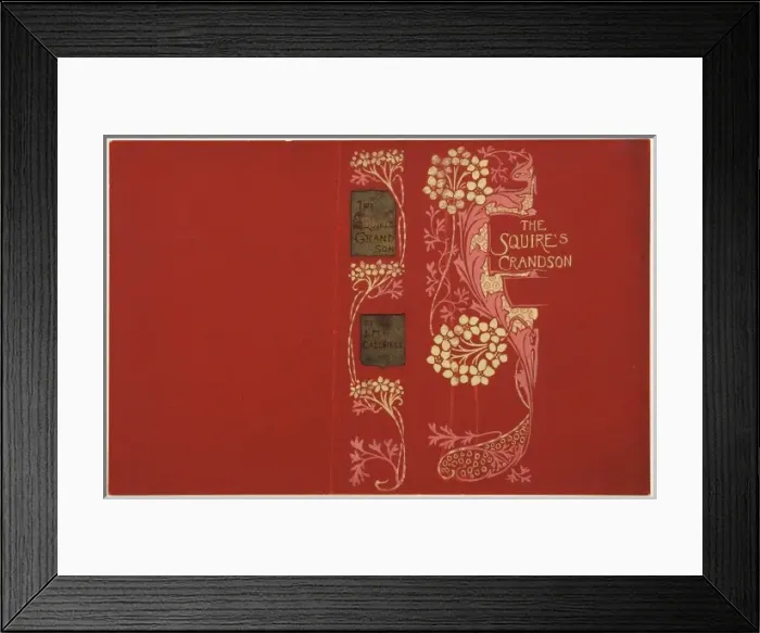 Framed Print : Design for book cover, The Squires Grandson Framed Print : Design for book cover, The Squires Grandson