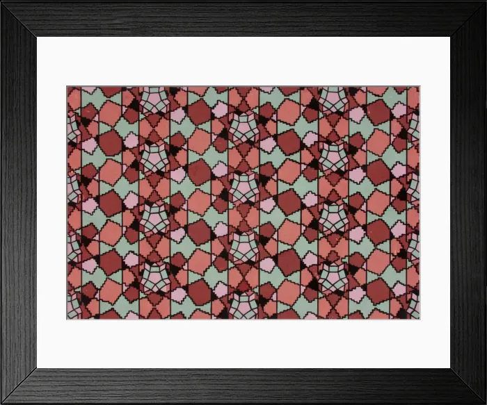 Framed Print : Design for linoleum Framed Print : Design for linoleum