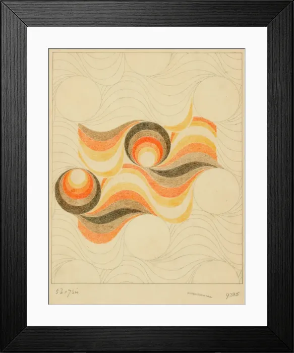Framed Print : Design for carpet in orange, yellow and brown Framed Print : Design for carpet in orange, yellow and brown