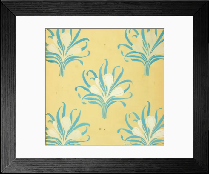 Framed Print : Design with snowdrops Framed Print : Design with snowdrops