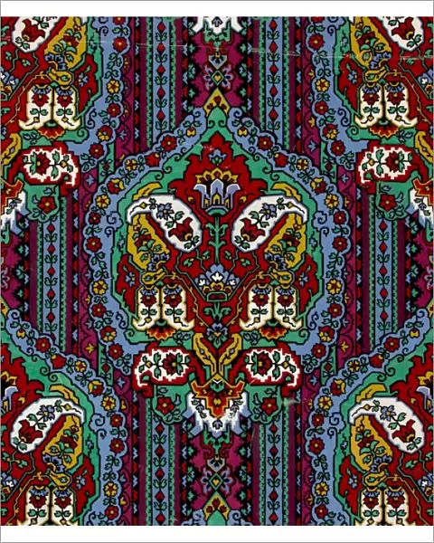 Design for Wallpaper with paisley pattern