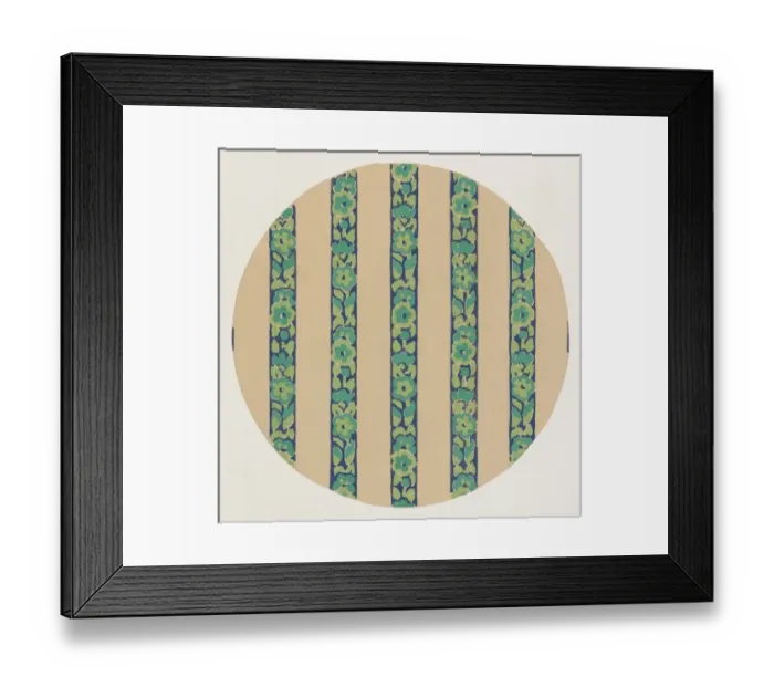 Framed Print : Design for Dress Silk or Print with vertical stripes Framed Print : Design for Dress Silk or Print with vertical stripes