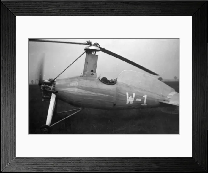 Framed Print : Weir W-1 autogiro Framed Print : Weir W-1 autogiro