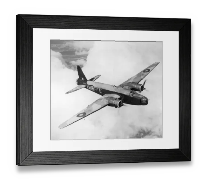 Framed Print : Vickers Wellington III X3763 in flight Framed Print : Vickers Wellington III X3763 in flight