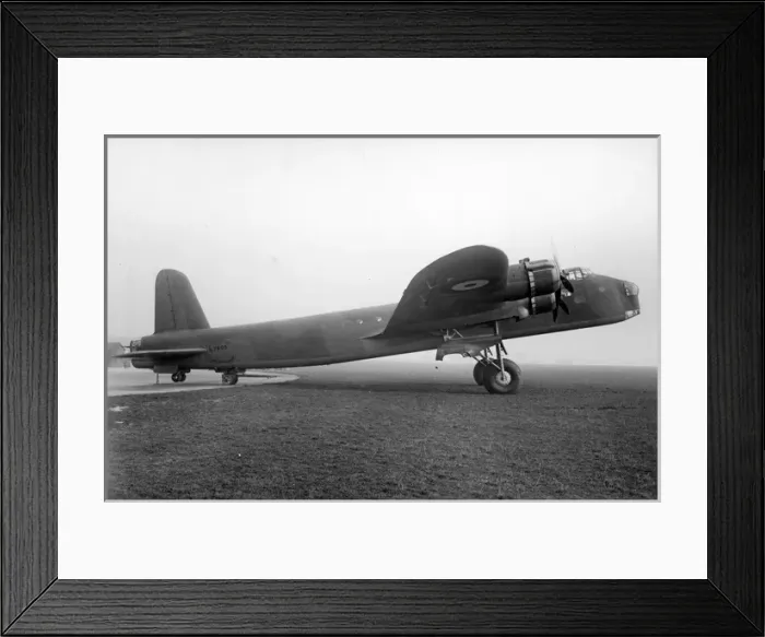 Framed Print : Short Stirling L7605 four-engined heavy bomber Framed Print : Short Stirling L7605 four-engined heavy bomber