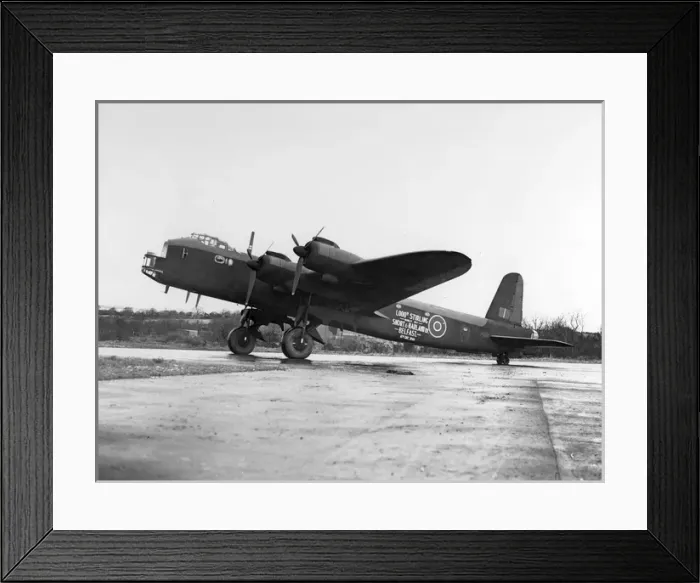 Framed Print : Short Stirling IV PK237 Framed Print : Short Stirling IV PK237