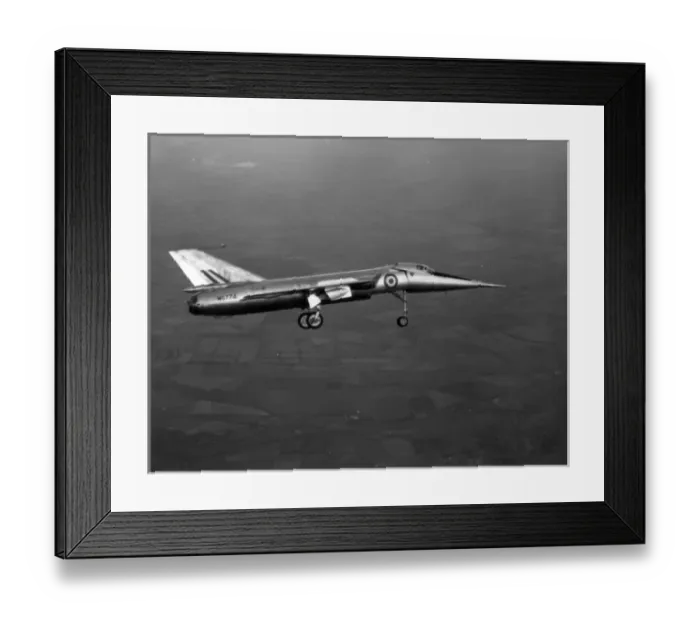 Framed Print : The first Fairey Delta 2 WG774 with drooped nose Framed Print : The first Fairey Delta 2 WG774 with drooped nose