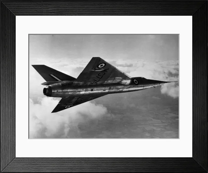 Framed Print : The first Fairey Delta 2 WG774 Framed Print : The first Fairey Delta 2 WG774