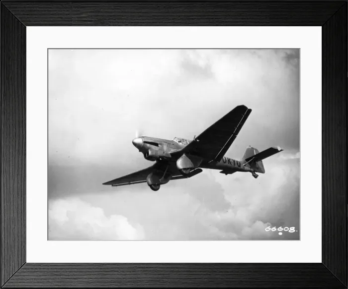 Framed Print : Junkers Ju87V3 Stuka third prototype D-UKYQ in flight Framed Print : Junkers Ju87V3 Stuka third prototype D-UKYQ in flight