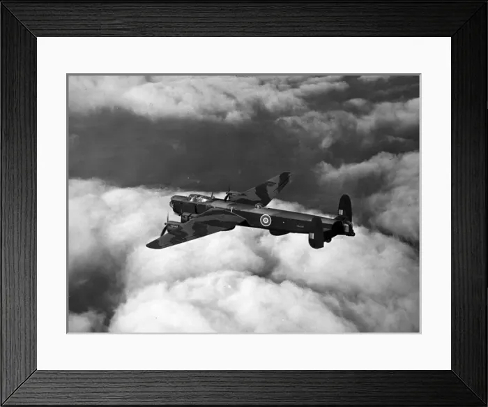 Framed Print : Avro Lincoln B1 RA638 in flight September 1945 Framed Print : Avro Lincoln B1 RA638 in flight September 1945