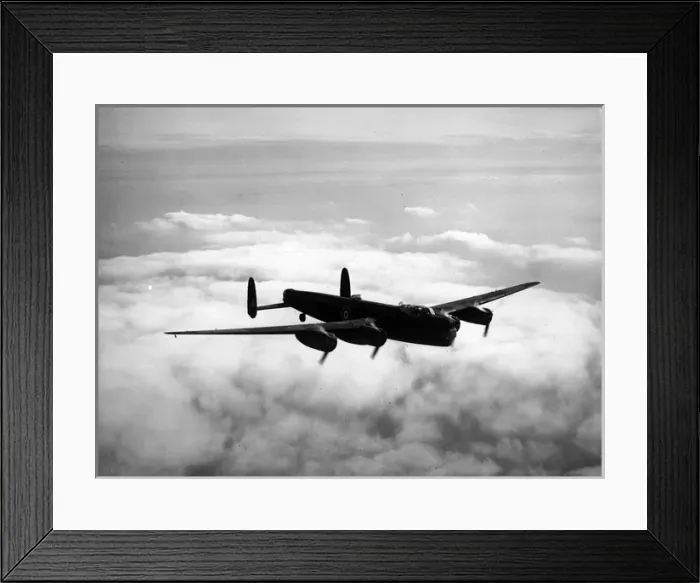 Framed Print : Avro Lincoln B1 RA638 in flight September 1945 Framed Print : Avro Lincoln B1 RA638 in flight September 1945