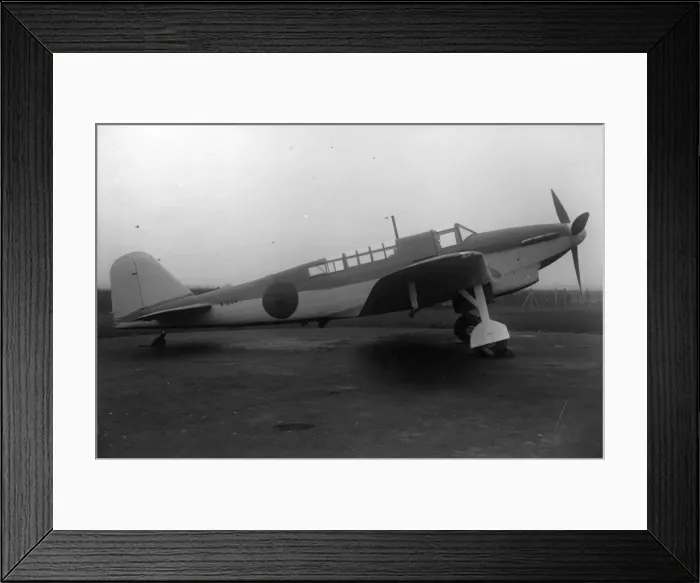 Framed Print : Fairey Fulmar N1854 the first production version Framed Print : Fairey Fulmar N1854 the first production version