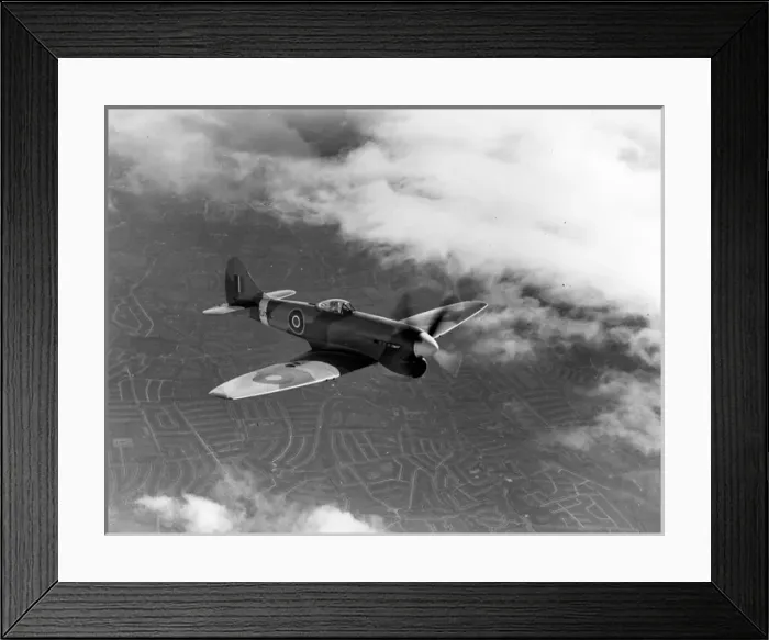 Framed Print : Hawker Tempest V EJ743 Framed Print : Hawker Tempest V EJ743