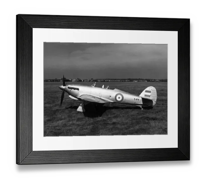 Framed Print : Hawker Hurricane 2-31 two-seat trainer Framed Print : Hawker Hurricane 2-31 two-seat trainer