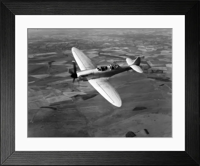Framed Print : Supermarine Spitfire VIII MT818 after conversion Framed Print : Supermarine Spitfire VIII MT818 after conversion