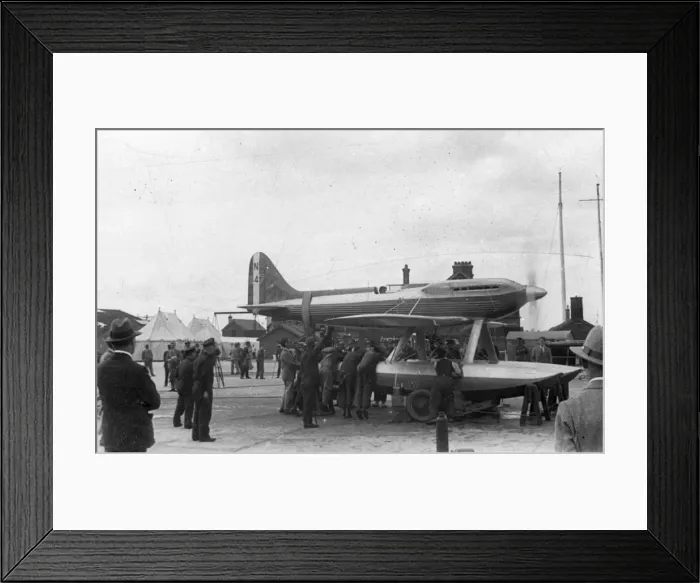 Framed Print : Supermarine S6 N247 Framed Print : Supermarine S6 N247