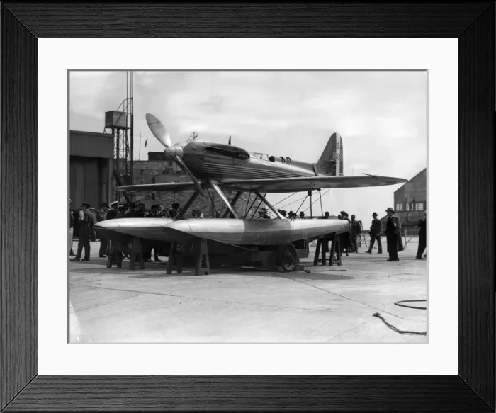 Framed Print : Supermarine S6B S1595 now on display in the Science Museum Framed Print : Supermarine S6B S1595 now on display in the Science Museum