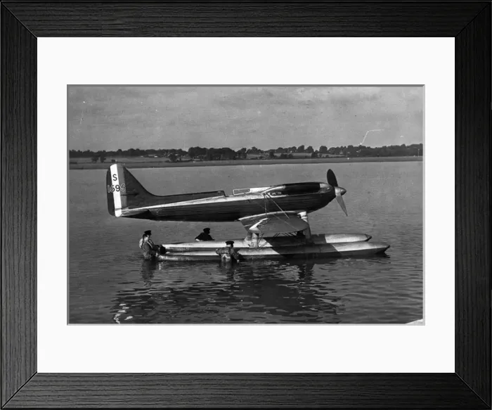 Framed Print : Supermarine S6B S1595 now on display in the Science Museum Framed Print : Supermarine S6B S1595 now on display in the Science Museum