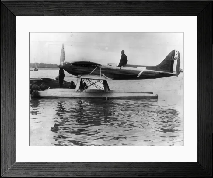 Framed Print : Supermarine S6B S1596 Framed Print : Supermarine S6B S1596