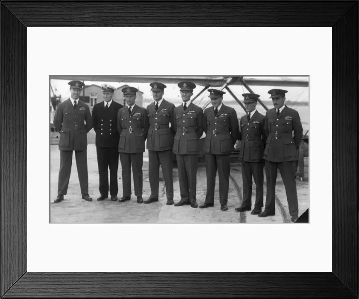 Framed Print : The 1931 RAF High Speed Flight