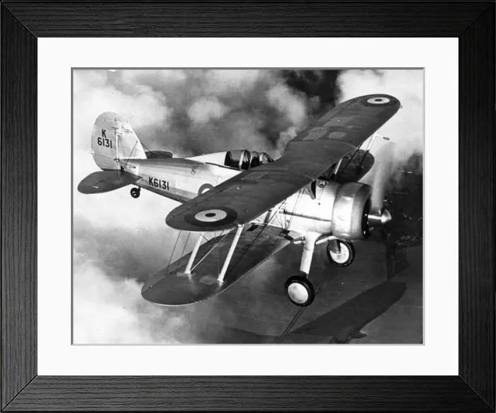 Framed Print : Third production Gloster Gladiator I K6131 Framed Print : Third production Gloster Gladiator I K6131