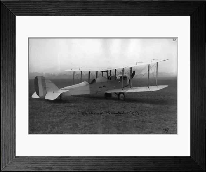 Framed Print : Airco DH4 second prototype Framed Print : Airco DH4 second prototype