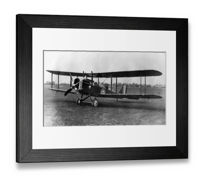 Framed Print : Westland-built naval DH4 with built-up Scarff ring mounting Framed Print : Westland-built naval DH4 with built-up Scarff ring mounting