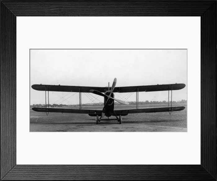 Framed Print : Airco DH4 Head on Framed Print : Airco DH4 Head on