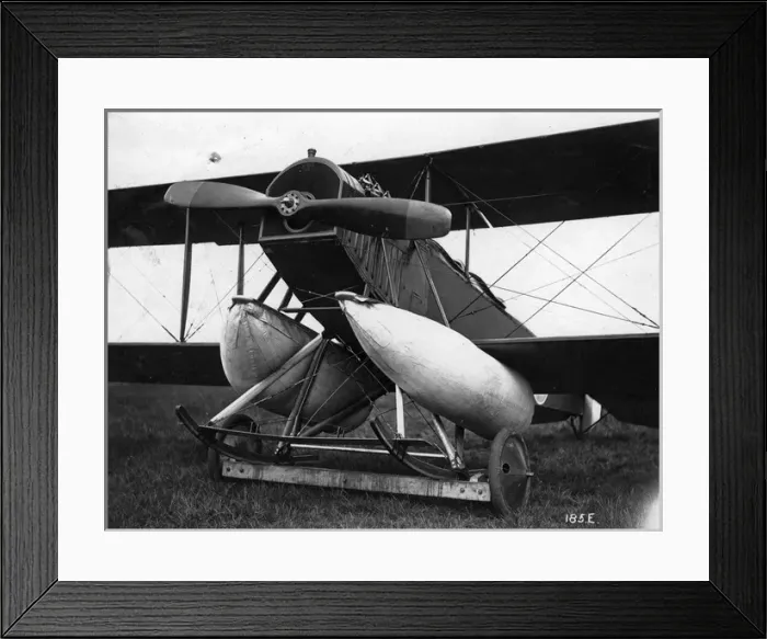 Framed Print : Curtiss JN3 8809 showing deployed airbags Framed Print : Curtiss JN3 8809 showing deployed airbags