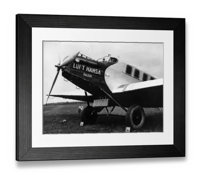 Framed Print : Junkers G24 D-UQAN Baldur of Lufthansa crashed in 1925 Framed Print : Junkers G24 D-UQAN Baldur of Lufthansa crashed in 1925