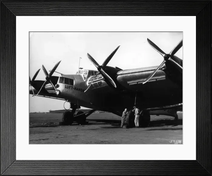 Framed Print : The second and last Junkers G38 D-2500 Framed Print : The second and last Junkers G38 D-2500