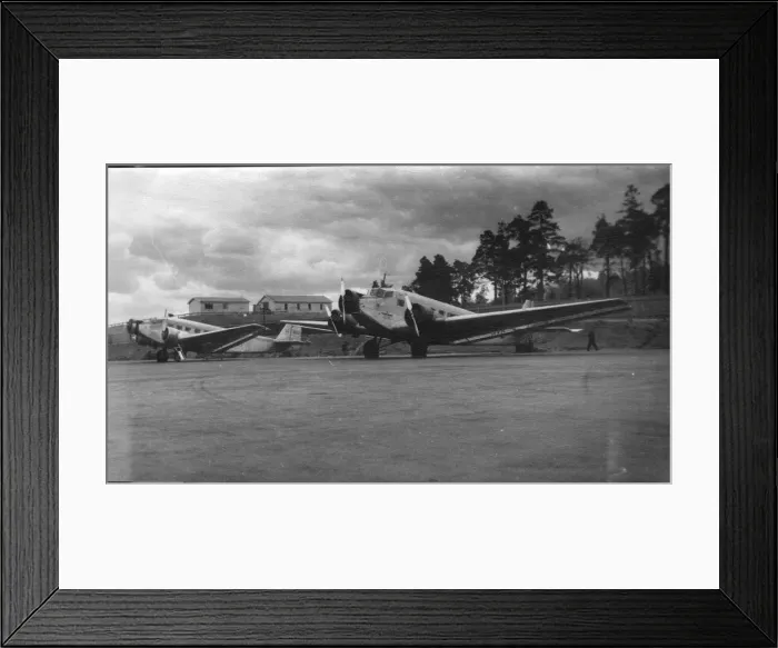 Framed Print : Two Swedish Ju52 / 3ms SE-BUD and SE-AYB Framed Print : Two Swedish Ju52 / 3ms SE-BUD and SE-AYB