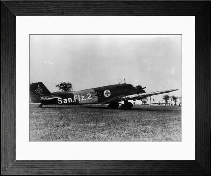 Framed Print : A Luftwaffe Junkers Ju52 / 3m Framed Print : A Luftwaffe Junkers Ju52 / 3m