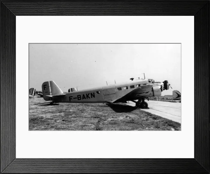 Framed Print : Post-war Amiot manufactured Ju52 / 3mg10es in France Framed Print : Post-war Amiot manufactured Ju52 / 3mg10es in France