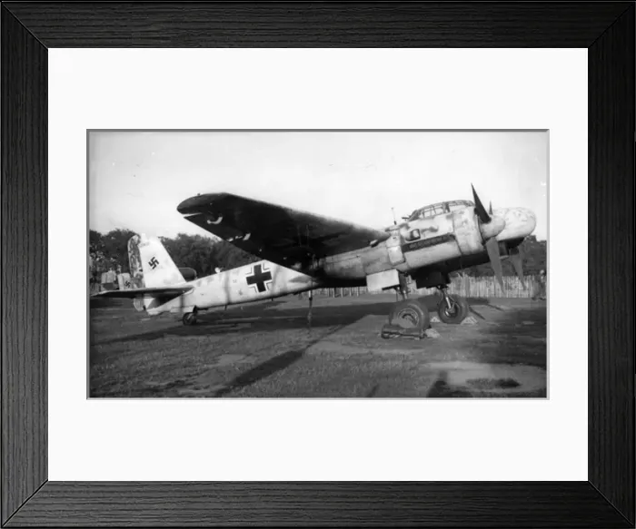 Framed Print : Junkers Ju88 on the ground Framed Print : Junkers Ju88 on the ground