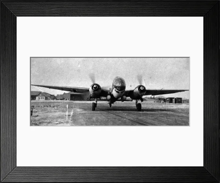Framed Print : Luftwaffe Junkers Ju188E-1 taxying Framed Print : Luftwaffe Junkers Ju188E-1 taxying