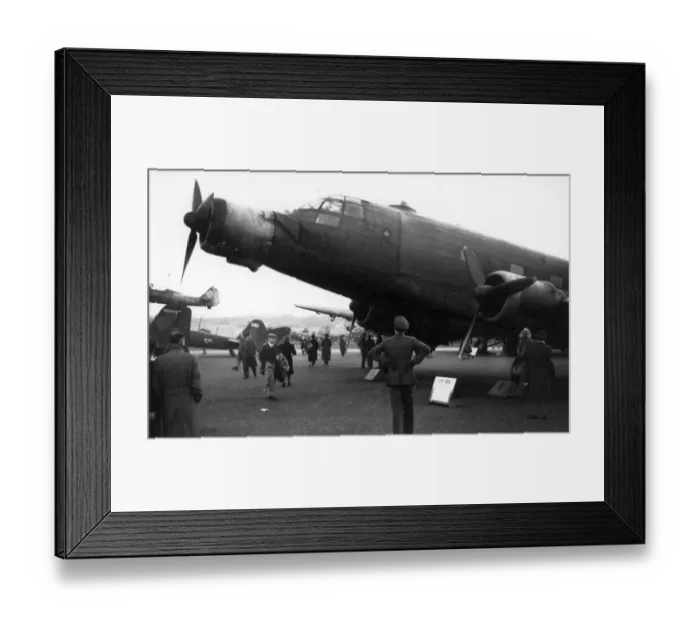 Framed Print : Captured Ju352 at Farnborough