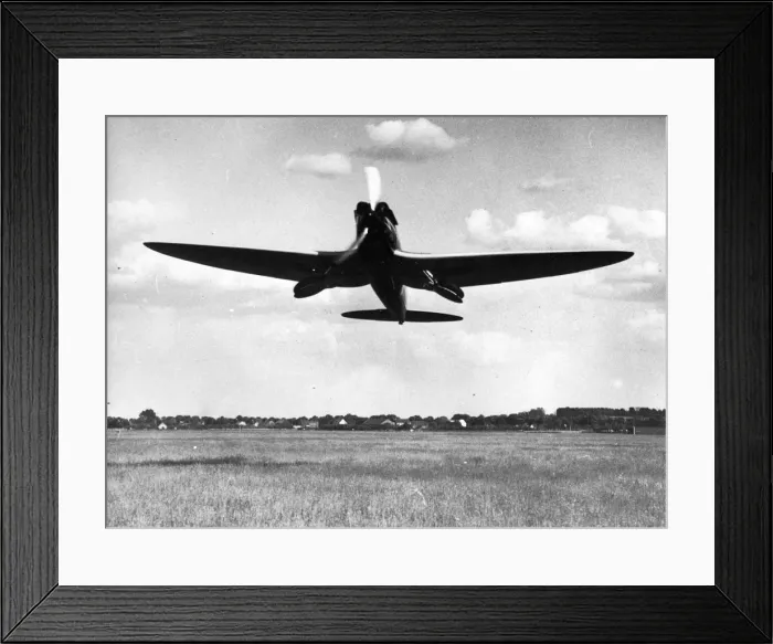 Framed Print : Heinkel He70A D-3 shortly after take-off Framed Print : Heinkel He70A D-3 shortly after take-off